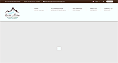 Desktop Screenshot of naromoruriverlodge.com