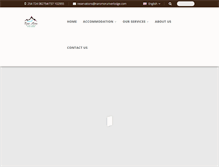 Tablet Screenshot of naromoruriverlodge.com